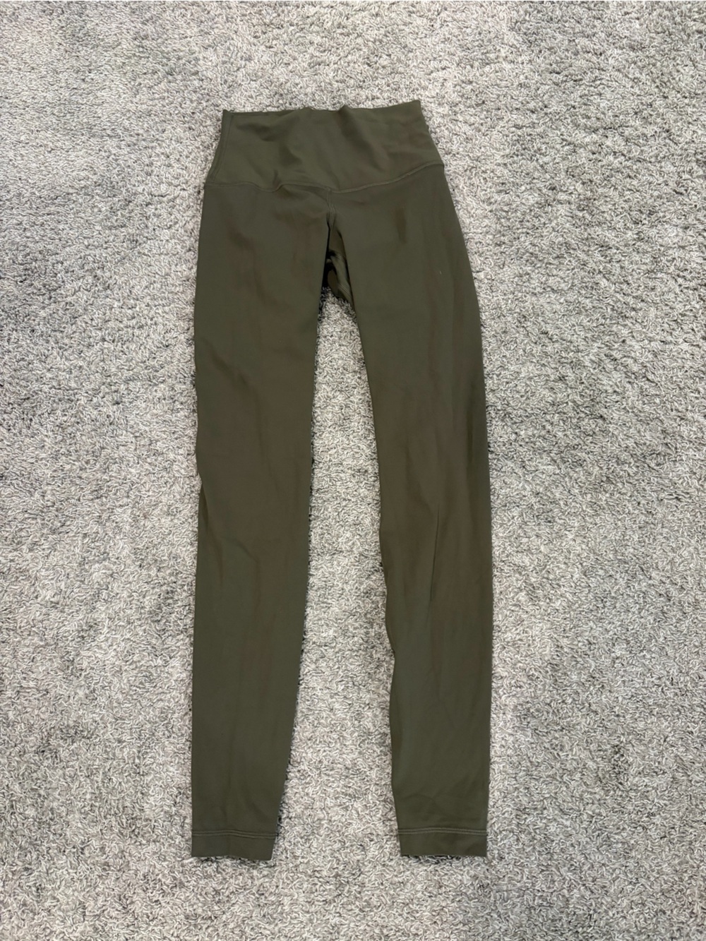 lululemon athletica Olive Green High-Rise Leggings